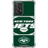 NFL New York Jets Zone Block Galaxy A52 5G Clear Case